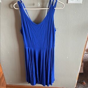 Vibrant Blue‎ Sleeveless Dress